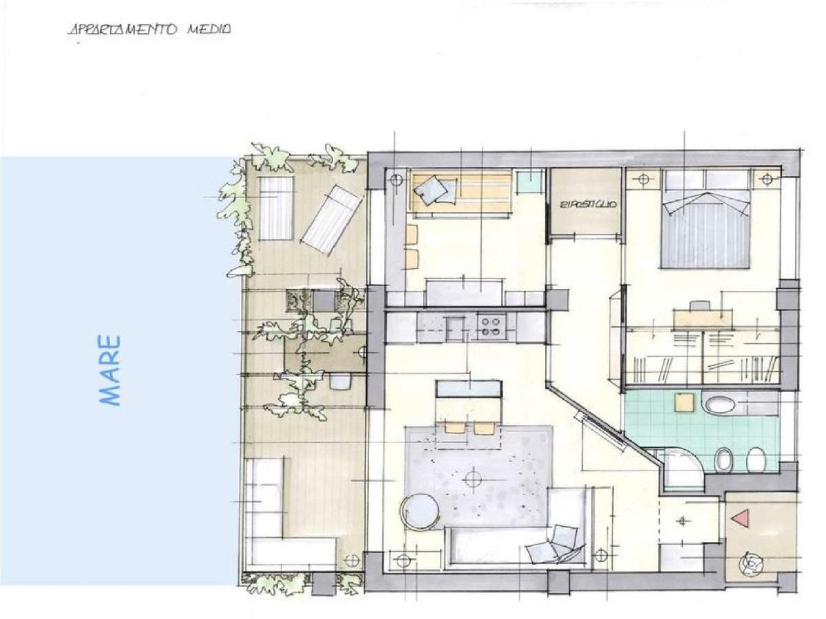 Casa Vacanze Lungomare Porto Torres Luaran gambar
